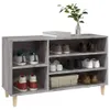 vidaXL Schuhregal Grau Sonoma 102x36x60 cm Holzwerkstoff - Produktbild-Vorschau 4