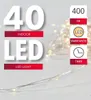 HIT 23139468 - Illuminazione a filo 40 LED / 400cm / Timer Anteprima dell’immagine prodotto 3