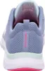 The back view of a blue Skechers shoe. Produktbild-Vorschau