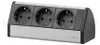 EVOline Dock Cuisine Steckdosenelemet 3fach Produktbild-Vorschau 5