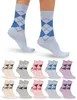 OCERA 10 Paar Damen Socken mit buntem Rauten-Muster - Gr. Produktbild-Vorschau 5