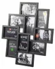 Verk 01453: Fotolijst voor 10 foto's, 54 x 49 cm, zwart Productafbeelding-voorbeeld 4