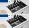 CECIPA 70*45 Edelstahl-Küchenspüle, Überbauspüle, geprägte Produktbild-Vorschau 3