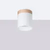 Plafond RIF Weiß 1xGU10 10W Holz/Aluminium 14x12x12cm Produktbild-Vorschau 2
