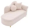 MODFU Chaiselongue Freizeitsofa Einzelsitz mit Lendenkissen Produktbild-Vorschau 10