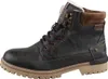 A single gray men's boot is shown against a white background. Produktbild-Vorschau