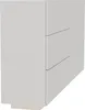 Fortuna Lai Sideboard noir brillant avec LED, meuble TV, Voir les images du produit 7