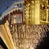 Yakimz 10m 400 LED Eisregen Lichterketten Eiszapfen Produktbild-Vorschau 1