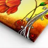 Bild auf Leinwand - Leinwandbild - Blume linien Produktbild-Vorschau 5