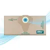 Diagram of a vacuum cleaner bag with dimensions and airflow illustration. Anteprima dell’immagine prodotto