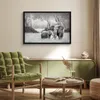 MuchoWow® MuchoWow® Gerahmtes Poster Elefant - Tiere - Produktbild-Vorschau 2
