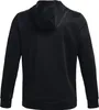 Under Armour Ua Armour Fleece Fz Hoodie Black Black S Produktbild-Vorschau 2