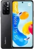 A smartphone with a colorful abstract background. Voir les images du produit