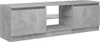 vidaXL TV-Schrank mit LED-Leuchten Betongrau 120x30x35,5 cm Produktbild-Vorschau 14