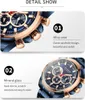 Close-up images of a watch with text describing its features. Produktbild-Vorschau