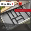 SOTECH ORGA-BOX-9 Besteckeinsatz 80er Schrank anthrazit – Produktbild-Vorschau 5
