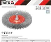 Szczotka Tarczowa 100Mm Z Trzpieniem, Drut Nierdzewny Podgląd zdjęcia produktu 2