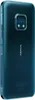 The back of a Nokia XR20 smartphone in Ultrablue color, shown at an angle. Produktbild-Vorschau