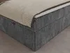 MKS MEBLE Boxspringbett 180x200 Grau Cord, Boxspringbett Produktbild-Vorschau 6
