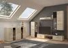 Wohnwand SALSA Schrankwand TV-Schrank Wandregal 2xVitrine + Produktbild-Vorschau 1