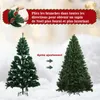 COMHOMA Arbre de Noël artificiel Décoration de Noël 195cm Voir les images du produit 3