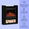 Klarstein Cheminée Electrique d'Intérieur, Chauffage Voir les images du produit 3