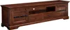 MASSIVMOEBEL24 | Meuble TV 200x45 Acacia laqué Nougat Voir les images du produit 1