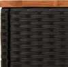 vidaXL Zahradní stolek s dřevěnou deskou černý 58x27,5x55cm Náhled obrázku produktu 6