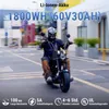 E-Motorroller M1P 60V 2000W Motor 30AH 45km/h Bis zu 100km Produktbild-Vorschau 3