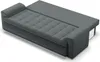 Sofa 3-Sitzer  mit Schlaffunktion Foresta, Dunkelgrau Produktbild-Vorschau 3