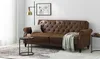 home24 Schlafsofa - Microfaser - Braun Produktbild-Vorschau 8