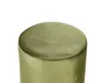 BELIANI Pouf Olivgrün Samt ⌀ 47 cm Rund Modern Glamourös Produktbild-Vorschau 4