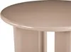 Runder Esstisch für 4 Personen aus MDF - Braun - LUKAVO Produktbild-Vorschau 4
