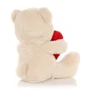 CEJAMA Teddybär Plüschbär mit Herz - Liebevolles Produktbild-Vorschau 2