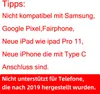 USB Typ C 2 in 1 Adapter Ladekabel Kabel 3,5 mm AUX Klinke Produktbild-Vorschau 2