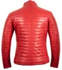 Damen Stepp Lederjacke mit Fell Kapuze aus echtem Produktbild-Vorschau 5