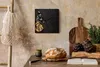 Wohnzimmer Leinwand Uhr Geräuschlos Küche 30x30 Whisky, Produktbild-Vorschau 2