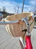 Grande cestino per bicicletta in vimini color ecru con Anteprima dell’immagine prodotto 4