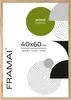 FRAMAI® Bilderrahmen, 40x60 cm, Eiche, Natur Holz Rahmen, Produktbild-Vorschau 1