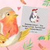 Mr. & Mrs. Panda Grußkarte Bademeister Herrscher - Grau Produktbild-Vorschau 5