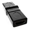 Adapter HDMI stufenlos winkelbar Stecker Buchse Gold Produktbild-Vorschau 3