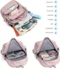 JANSBEN Schulrucksack Damen Herren Wasserdicht Nylon 30L Produktbild-Vorschau 3