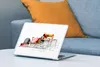 MuchoWow® Laptop Aufkleber Sticker Cover Ein roter Produktbild-Vorschau 4