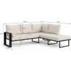 BEAUTYSOFA | VERDINO Gartenecke Beige 2R2 Offen – Garten Produktbild-Vorschau 6