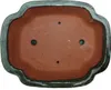 Ciotola bonsai con piattino Gr. 4 - verde - haitang / ovale Anteprima dell’immagine prodotto 3