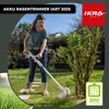 IKRA 2in1 Akku Rasentrimmer IART 2025 | 20V | Fadenspule Produktbild-Vorschau 8