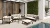 Selsey Worcully - Garten-Sofa 2-Sitzer, wasserabweisend, Produktbild-Vorschau 2