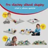 Sada magnetických kostek – vláček, montessori hračky, 112 Náhled obrázku produktu 4