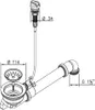 Universal Siebkorb-Excenterventil 114 mm mit Drehexcenter Produktbild-Vorschau 3