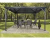 Sojag Pavillon Ventura 10x14 anthracite 296 x 423 x 261 cm Voir les images du produit 7
